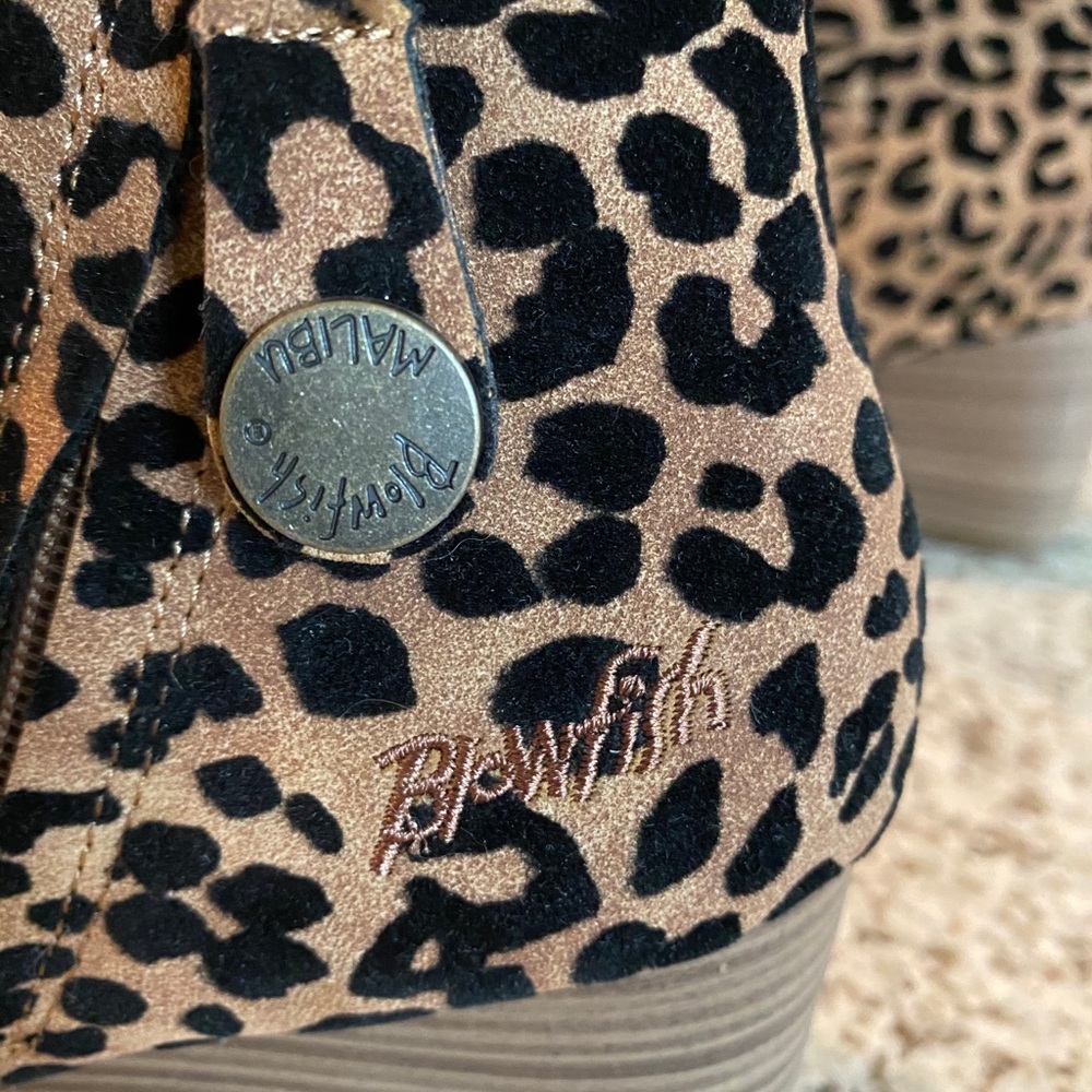 Blowfish wedge booties